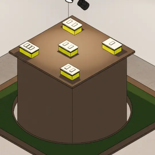 Família de interruptores elétricos no Revit