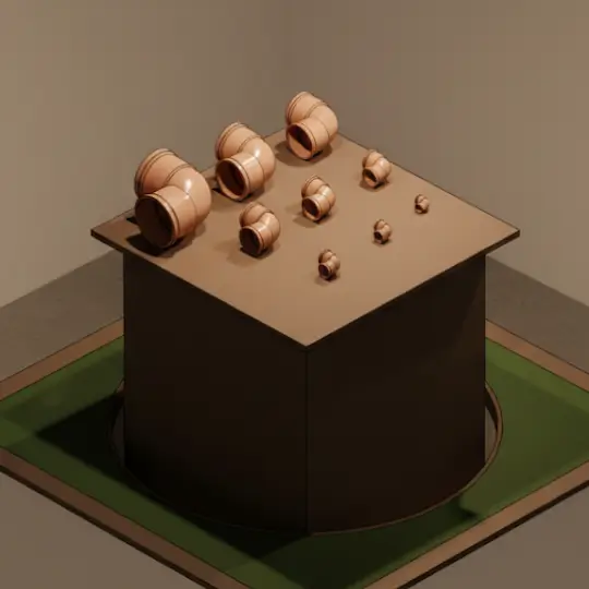 Família de joelho de PVC paramerizado para Revit